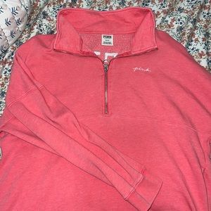 PINK quarter zip